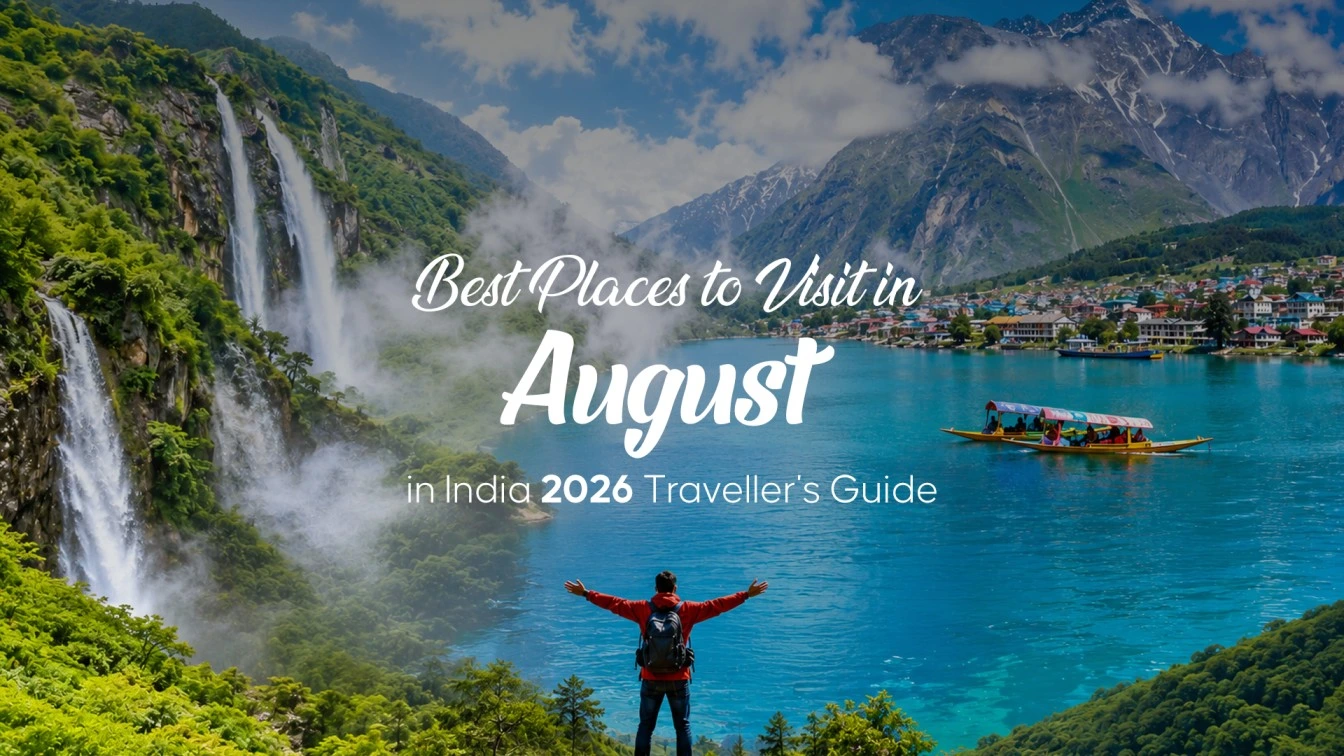 Best Places to Visit in August in India 2026 Traveller's Guide