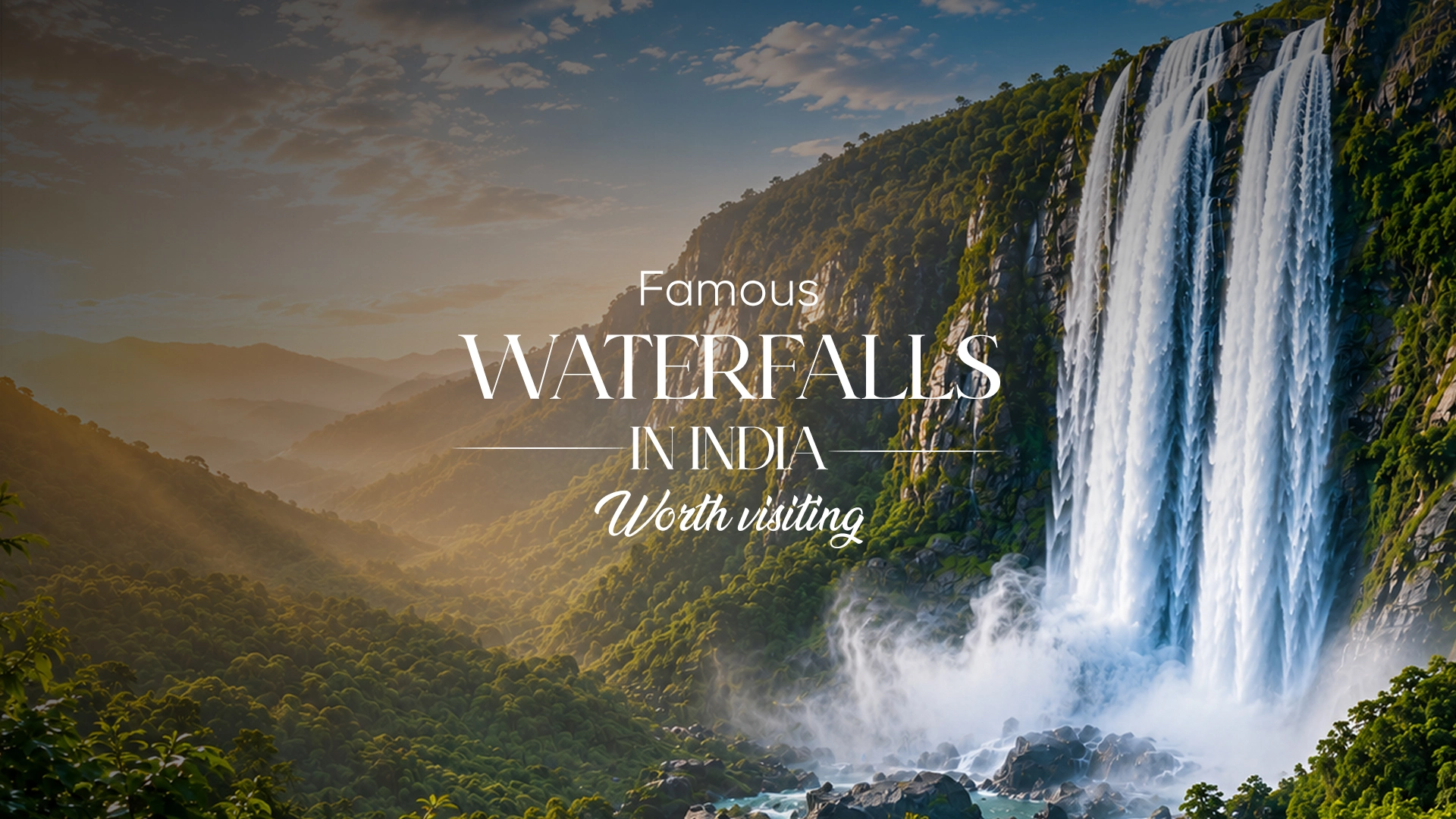 Famous Waterfalls in India Worth Visiting for Nature Lovers