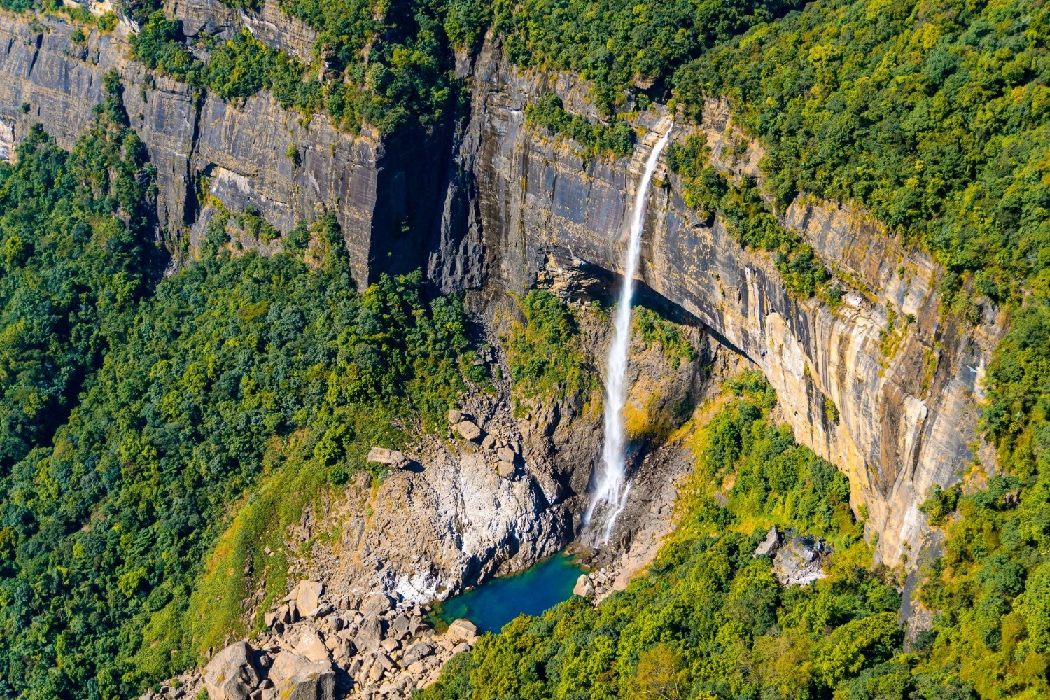 Nohkalikai Falls, Meghalaya