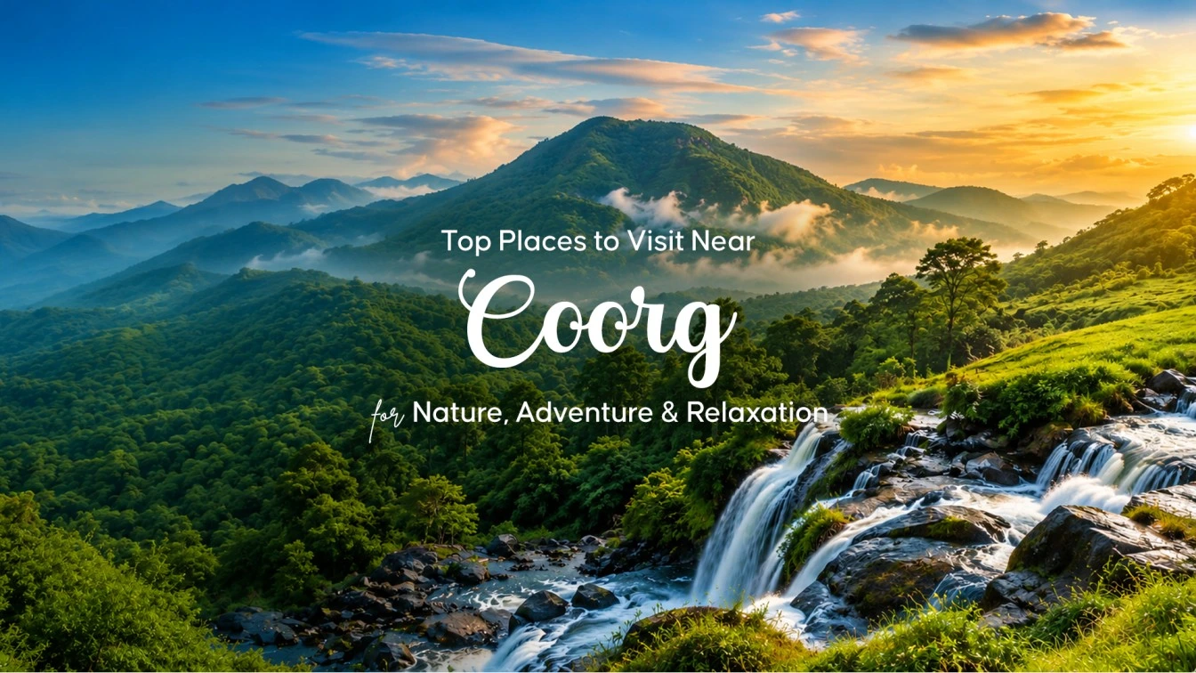 Top Places to Visit Near Coorg for Nature Adventure & Relaxation