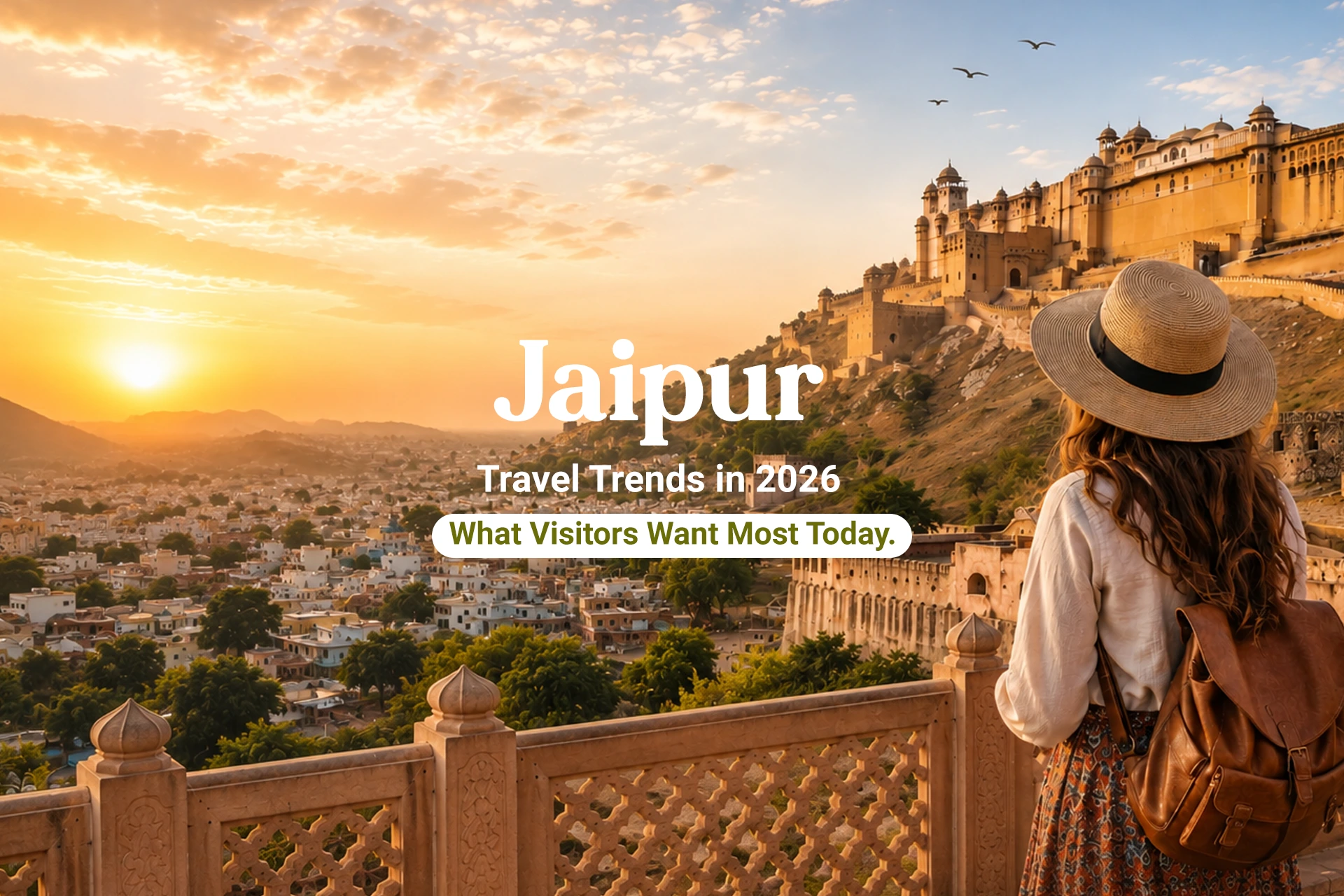 The most popular places to visit in Jaipur include Amber Fort, Nahargarh Fort, Jaigarh Fort, City Palace, Jantar Mantar, Hawa Mahal, Albert Hall, Jal Mahal, Birla Temple, and Govind Devji Temple. But if you’re visiting Jaipur for the first time, don’t try to see everything. The best places depend on how much time you have. For a first visit, Rajasthan Tour Services recommend prioritising Amer Fort, Hawa Mahal, City Palace, Jantar Mantar and Nahargarh Fort, then adding markets, temples or nearby day trips based on your interests. One needs at least two to three days to cover all the main tourist spots in Jaipur. If you want to explore these attractions without any hassle, then October to March is the best time to visit Jaipur. At this time, the weather remains cool, with temperature 8°C and 28°C. You can visit Jaipur with your family, in a group, as a couple, or even solo. It gives a wonderful experience. Read Less Jaipur Attractions at a Glance Attraction Best For Time Needed Opening Time Entry Fee Amer Fort First-time visitors 2–3 hrs 7.00 AM – 9.00 PM Composite: Indian Adult: 420, Student: 110 | Foreigner Adult: 1100, Student: 550 General Tickets: Indian Adult: 100, Student: 20 | Foreigner Adult: 500, Student: 150 Hawa Mahal Photography 30–60 min 9:00 AM – 7.00 PM Composite: Indian Adult: 420, Student: 110 | Foreigner Adult: 1100, Student: 550 General Tickets: Indian Adult: 50, Student: 20 | Foreigner Adult: 200, Student: 100 City Palace History 1.5–2 hrs Museum Tour : 9:30 AM – 6:30 PM | Museum Night : 7:00 PM – 7:30 PM Composite: Adult: 410 | Student or Child Below 12, Senior Citizen or Defense: 260 City Palace Museum: Adult: 310 | Student or Child Below 12, Senior Citizen or Defense: 160 Museum At Night: Adult: 510 | Student or Child Below 12, Senior Citizen or Defense: 260 Jantar Mantar History & Science 45–60 min 9.00 AM – 7.00 PM Composite: Indian Adult: 420, Student: 110 | Foreigner Adult: 1100, Student: 550 General Tickets: Indian Adult: 50, Student: 20 | Foreigner Adult: 200, Student: 100 Nahargarh Fort Sunset & Views 1.5–2 hrs 10.00 AM – 10.00 PM Composite: Indian Adult: 420, Student: 110 | Foreigner Adult: 1100, Student: 550 General Tickets: Indian Adult: 50, Student: 20 | Foreigner Adult: 200, Student: 100 Jal Mahal Photography 20–30 min View From Outside Only No Entry Fee Jaigarh Fort Hill escape 1–1.5 hrs 7.00 AM – 9.30 PM Indian Adults: 150, Children (5-12 years): 75, Students: 50 | Foreigner Adults: 200, Children (5-12 years) & Students: 100 | Still Camera: 50 Video Camera: 200 Albert Hall Museum History 30–45 min 9:00 AM – 8:00 PM Composite: Indian Adult: 420, Student: 110 | Foreigner Adult: 1100, Student: 550 General Tickets: Indian Adult: 50, Student: 20 | Foreigner Adult: 300, Student: 150 Sisodia Rani Garden Gardens & Photography 45–60 8:00 AM – 5:30 PM Indian: ₹30/person | Foreigner: ₹150/person Jhalana Leopard Safari Wildlife & Leopard Spotting 3–4 hrs Aug–Oct: 6:45–9:15 AM & 3:45–6:15 PM | Nov–Jan: 7:00–9:30 AM & 3:15–5:45 PM | Feb–Mar: 6:15–8:45 AM & 3:45–6:15 PM | Apr–May: 5:45–8:15 AM & 4:15–6:45 PM | Jun–Jul: 5:45–8:15 AM & 4:45–7:15 PM Indian: approx. ₹1,350 / person | ₹7,500 private Gypsy and Foreigner: approx. ₹2,750 / person | ₹12,000 private Gypsy Table of Contents Why Visit Jaipur? Best Places to Visit in Jaipur Best Things to Do in Jaipur Places to Visit Near Jaipur How to Reach Jaipur Best Time to Visit Jaipur Jaipur Travel Tips Conclusion Why Visit Jaipur? Visiting Jaipur has many advantages. Firstly, there are many forts, palaces, and old temples in Jaipur. Therefore, you can find out many interesting facts about history. Moreover, since most of them are located on high hills, you can enjoy a wonderful view. In addition, there are many places to see in Jaipur. It is called the Pink City. Undoubtedly, you will fall in love with local traditions, culture, and cuisine. And the most pleasant surprise that awaits you in Jaipur is shopping. There is a wide variety of traditional clothes, jewelry, antiques, and much more. Best Places to Visit in Jaipur Top 10 Places to Visit in Jaipur 1. Amber Fort Amer Fort Best for: First-time visitors, history lovers and families Recommended time: 2–3 hours Best time: Morning Don’t miss: Sheesh Mahal and the fort’s courtyards Combine with: Jaigarh Fort + Panna Meena ka Kund Amer Fort is one of the finest forts in Jaipur. It is a UNESCO World Heritage Site. It was built by Raja Man Singh I in the 16th century. Since the fort is vast, it involves a lot of walking. Inside, there is the Sheesh Mahal (Mirror Palace), featuring intricate mirror work. The complex also boasts beautifully decorated courtyards and the Maota Lake. You will find lots of historical information here. Why Visit? UNESCO World Heritage Site One of the finest examples of a fort in Jaipur Spectacular view of the place Rich history of the Rajput kingdom Perfect place for photography and history lovers Travel Tip: It is better to visit in the morning when it is less crowded and cooler and get perfect pictures of the place 2. Hawa Mahal Hawa Mahal Best for: First-time visitors, photography lovers and architecture enthusiasts Recommended time: 30–60 minutes Best time: Early morning Don’t miss: The honeycomb façade, city views and the famous front-facing photo spot Combine with: City Palace + Jantar Mantar + Johari Bazaar Jaipur’s Hawa Mahal is an exquisite nine hundred and fifty-three window palace which is a combination of the Rajput and Mughal styles of architecture. This is the Palace of Winds, which offers a cool breeze throughout the year and was built by Maharaja Sawai Pratap Singh in 1799. The nine hundred and fifty-three windows of the palace were constructed in order to enable the royal ladies to peek outside, without being seen, as they were not permitted to step out in the purdah. Highlights One of the most prominent landmarks in Jaipur Beautifully crafted honeycomb structure Nine hundred and fifty-three windows Marvelous view of the city from atop the palace A good place for photography Photography Tip: It is advisable to reach early in the morning to capture the best picture of the day, when the sun rises and throws light on the pink sandstone of the structure, and creates the best silhouette for the most famous photograph of Jaipur. 3. City Palace City Palace Best for: History lovers, architecture enthusiasts and families Recommended time: 1.5–2 hours Best time: Morning Don’t miss: Peacock Gate, Mubarak Mahal, royal courtyards and museum collections Combine with: Jantar Mantar + Hawa Mahal + Old City markets Explore the Royal palace of the Pink City, Jaipur, where the grandeur of the past meets the present. The City Palace Jaipur was built by Maharaja Sawai Jai Singh II in the 18th century in Rajasthan. This structural masterpiece displays a melodious blend of Rajasthani, Mughal, and European methods. Walking through the vast courtyards, royal gates, museums, and fascinating palaces takes you back to the royal legacy of the bygone era of Rajasthan’s royal family. Marvel at the Peacock Gate, meander through the corridors of Chandra Mahal, and take in the royal costumes and weapons. 4. Jantar Mantar Jantar Mantar Best for: History lovers, families, students and science enthusiasts Recommended time: 45–60 minutes Best time: Morning or late afternoon Don’t miss: Samrat Yantra, the world’s largest stone sundial, and the astronomical instruments Combine with: City Palace + Hawa Mahal Jantar Mantar, a World Heritage Site, is one of the major attractions in Jaipur, and it is home to the world’s largest stone sundial. This fascinating astrological observatory was built by Maharaja Sawai Jai Singh II in 1734. As expected, there is a ton of history involved, along with the architectural splendor of nine monumental masonry instruments. A trip to Jantar Mantar is always special for history and science enthusiasts. Highlights UNESCO World Heritage Site World’s largest stone sundial Ancient architectural marvel Great for science and history lovers Located close to the City Palace Did you know: The giant masonry hemispherical sundial called the Samrat Yantra can calculate the time to an accuracy of two seconds. 5. Nahargarh Fort Nahargarh Fort Best for: Sunset lovers, couples, photographers and first-time visitors Recommended time: 1.5–2 hours Best time: Late afternoon until sunset Don’t miss: Panoramic views of Jaipur, Madhavendra Palace and the sunset over the Pink City Combine with: Jaigarh Fort + Amer Fort Nahargarh Fort is also perched on the Aravalli hills, and offers one of the best vantage points to view the city. The best view of the sunset from this place is quite astonishing, and will leave you spellbound. This fort was built by the Maharaja Sawai Jai Singh II in 1734, and was initially known as Sudarshangarh. However, the locals named it Nahargarh in memory of Prince Nahar Singh Bhomiya. Highlights The best view of Jaipur from above Popular for the sunset view Has royal palaces A good place for photography Good to escape the hustle and bustle of the city Travel Tip: It is advisable to reach in the afternoon and witness the amazing spectacle of the sun setting over the Pink City. 6. Jal Mahal Jal Mahal Best for: Photography, couples and quick sightseeing Recommended time: 20–30 minutes Best time: Early morning or around sunset Don’t miss: Views of the Water Palace, Man Sagar Lake and the Aravalli backdrop Combine with: Amer Fort + Jaigarh Fort + Nahargarh Fort This truly spectacular view of the Jal Mahal (Water Palace) is one of the most popular attractions in Jaipur, situated right in the middle of the beautiful Man Sagar Lake. Believed to have been built in the eighteenth century and later embellished by Maharaja Madho Singh I and restored by his great-grandson, Maharaja Jai Singh II, this five-story Rajput palace is a treat to visit, especially during the rainy season, as the palace appears to be floating on water, with four of its stories submerged beneath the water. Although the interiors of the palace are forbidden for tourists, the view of the sunset and sunrise from the palace walls is a must-see. The images of the golden palace against the lake’s serene waters and the Aravalli Hills as the backdrop, accentuated by the migratory birds filling the sky during the winter season, make it one of the favorite spots for photographers, couples, and nature lovers who want to explore Jaipur on a peaceful weekend. 7. Jaigarh Fort Jaigarh Fort Best for: History lovers, military architecture enthusiasts and photographers Recommended time: 1–1.5 hours Best time: Morning or early afternoon Don’t miss: Jaivana Cannon, fort walls, water harvesting system and views of Amer Fort Combine with: Amer Fort + Panna Meena ka Kund Jaigarh, situated in the hills, is a truly remarkable place. Its most distinctive feature is a magnificent, handcrafted cannon. It was built by Sawai Jai Singh II in the early 18th century to ensure the security of Amber Fort. Highlights Famous Jaivana Cannon Excellent example of Rajput military architecture Incredible views of Amber Fort Historic water harvesting system Less crowded than many major attractions Local Tip: Combine Jaigarh Fort with Amber Fort and Nahargarh Fort in one day to explore Jaipur’s famous hill fort circuit efficiently. 8. Albert Hall Museum Albert Hall Museum Best for: History lovers, families, museum enthusiasts and photographers Recommended time: 1–1.5 hours Best time: Late afternoon or evening Don’t miss: Egyptian mummy, historic artefacts and the illuminated exterior after dark Combine with: Birla Mandir + Moti Dungri + Ram Niwas Garden The Albert Hall Museum is one of the oldest in Rajasthan and among the finest examples of Indo-Saracenic architecture in Jaipur. Built in 1887, this museum showcases a fabulous collection of royal artifacts and exhibits, including ancient sculptures, miniature paintings, textiles, carpets, musical instruments, and an Egyptian mummy. A tour through this museum’s stunning gallery rooms takes you through a wonderful journey of Rajasthan’s artistic legacy. The Albert Hall Museum glows in all its glory in multiple hues of light at night, dazzling the ordinary tourist, making it a must-captured photo opportunity. Highlights One of Rajasthan’s earliest museums Showcases a rare Egyptian mummy Stunning collection of traditional Rajasthani artifacts Gorgeous evening illumination Great for history buffs Local Tip: The museum is worth exploring in the evenings, as the place looks gorgeous in all its glory under the light beams. 9. Sisodia Rani Garden Sisodia Rani Garden Best for: Couples, photography lovers and travellers looking for a peaceful attraction Recommended time: 45–60 minutes Best time: Morning Don’t miss: Painted pavilions, fountains, terraced gardens and Radha-Krishna murals Combine with: Galta Ji Temple + Old City sightseeing The Sisodia Rani Garden in Jaipur is a royal garden built by Maharaja Sawai Jai Singh II of Amber in 1728. Later he gifted this garden to his Sisodia queen. Surrounded by the Aravalli hills on three sides, this garden boasts of cascading waterfalls, fountains, kiosks, vibrant murals, and exquisite palace-like structures inspired by the love story of Radha and Krishna. Walking around this beautiful place with lovely shady gardens and a riot of colors is an ultimate escape from the chaos of the city and a perfect weekend destination for couples. 10. Jhalana Leopard Safari Jhalana Leopard Safari Best for: Wildlife lovers, photographers and adventure seekers Recommended time: 3–4 hours including safari time Best time: Early morning or late afternoon Don’t miss: Leopard sightings, striped hyenas, jackals and birdlife Combine with: Albert Hall Museum + Birla Mandir A Jhalana Leopard Safari is one of the most exhilarating wildlife adventures that you can experience in Jaipur. This unique opportunity allows you to spot wild leopards that live just a short distance away from the city’s majestic forts and palaces. As you venture into the semi-arid region of the Aravalli forest on an open gypsy, the calls of birds and the occasional alarm of deer create an air of suspense, with every turn offering the possibility of a leopard sighting. The safari also offers the chance to encounter striped hyenas, nilgai, jackals, peacocks, owls, and a variety of other birds, making it a fantastic experience for wildlife enthusiasts and photographers. A morning or evening safari is the best choice, as the cooler temperatures and stunning views offer the perfect opportunity to experience the wilderness of Rajasthan. Highlights India’s first dedicated Leopard Reserve Excellent chances of spotting wild leopards Home to hyenas, nilgai, jackals, jungle cats, and diverse birdlife Scenic jeep safari through the Aravalli Hills Perfect for wildlife photography and birdwatching Located just 20–30 minutes from Jaipur city centre Local Tip: Book the first morning safari or the last evening safari for the best wildlife sightings and carry binoculars, a camera with a zoom lens, and neutral-colored clothing for a more comfortable safari experience. Best Places Based on Your Travel Style Travel Style Top Pick Best Time Why It Works First-Time Visitors Amer Fort, Hawa Mahal, City Palace, Jantar Mantar and Nahargarh Fort Morning Covers Jaipur’s essential heritage in one day Families Amer Fort, City Palace, Jantar Mantar, Albert Hall Museum and Nahargarh Biological Park Morning to afternoon Mix of history, science and museums Couples Nahargarh Fort, Jal Mahal, Sisodia Rani Garden and Hawa Mahal Sunset / Early Morning Scenic, relaxed and romantic Photography Lovers Hawa Mahal, Jal Mahal, Amer Fort, Nahargarh Fort and City Palace Early morning / sunset Best light for iconic shots History Lovers Amer Fort, City Palace, Jantar Mantar, Jaigarh Fort and Nahargarh Fort Morning / Sunset Full of History of Jaipur Shopping Lovers Johari Bazaar, Bapu Bazaar, Tripolia Bazaar, Chandpole Bazaar and MI Road Morning/Evening Famous for jwellery, gemstones, textiles, handicrafts and traditional Rajasthani products