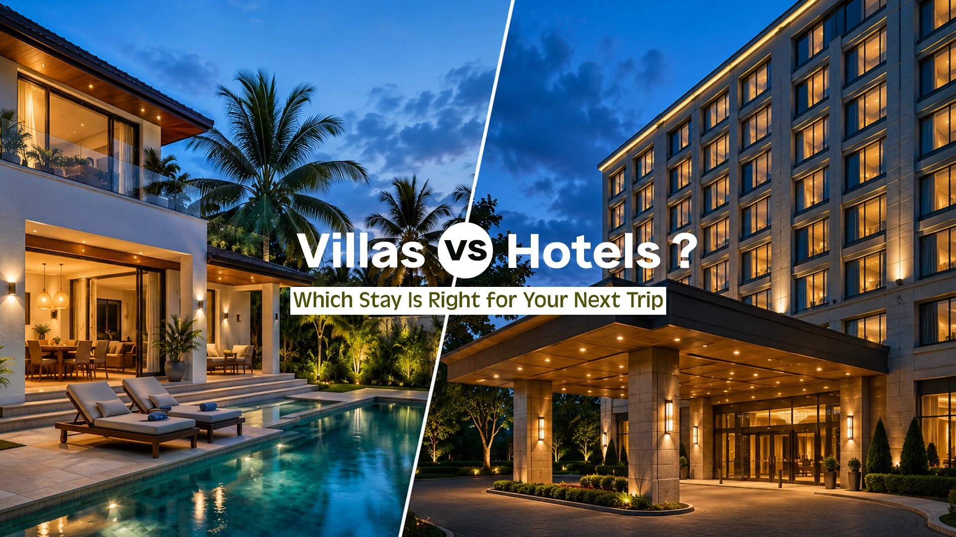 Villas vs Hotels Which Stay Is Right for Your Next Trip
