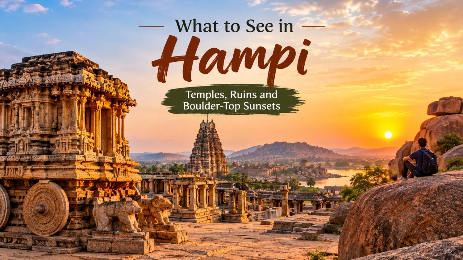 What to See in Hampi: Temples, Ruins and Boulder-Top Sunsets