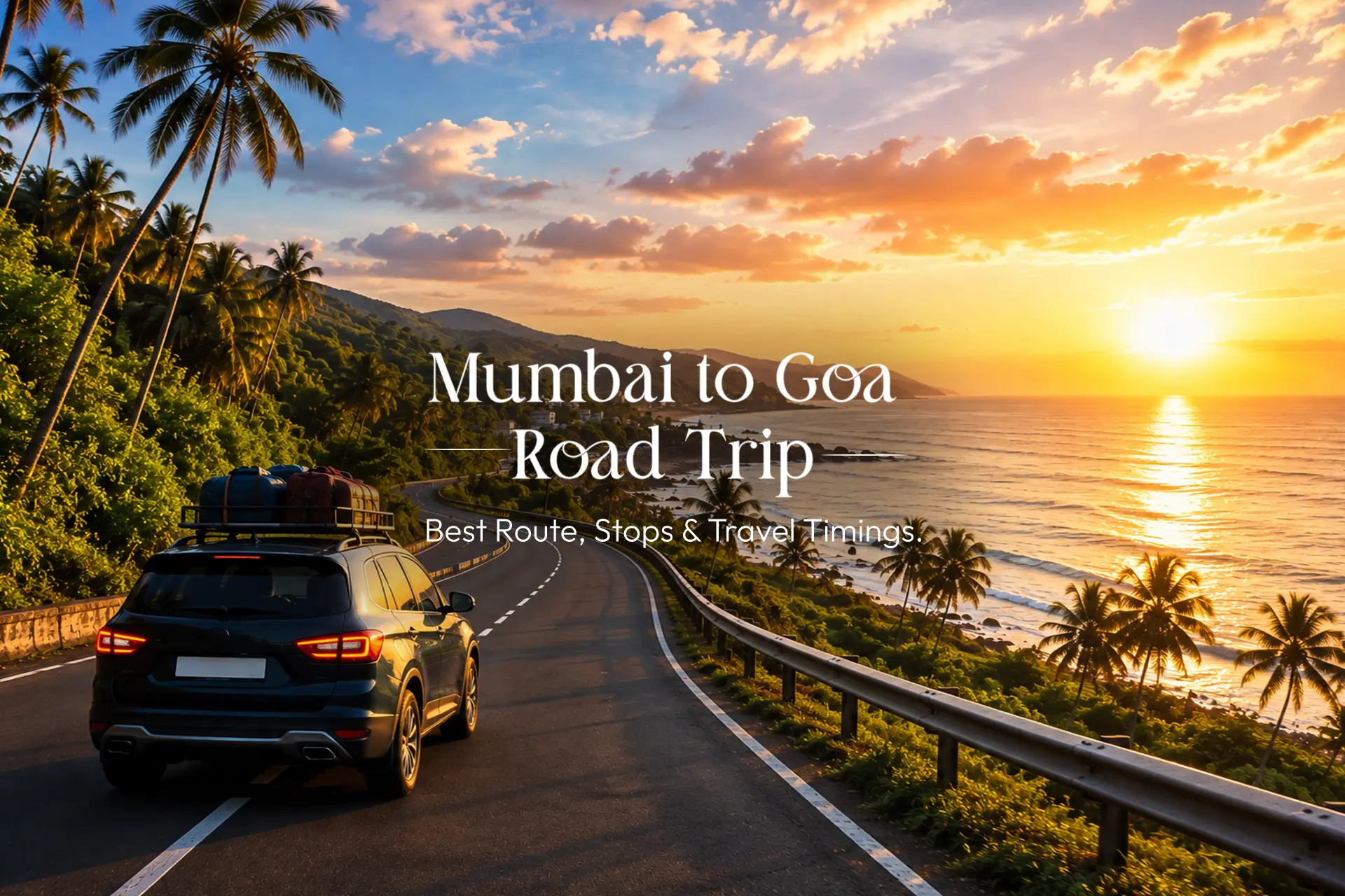 Mumbai to Goa Road Trip Best Route, Stops & Travel Timings